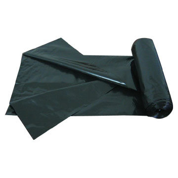 LDPE黑色C折重型塑料卷装袋