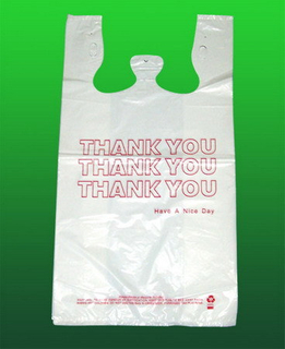HDPE定制印刷塑料零售袋