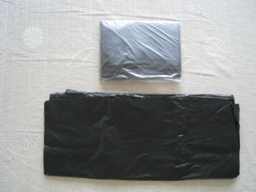 HDPE黑色散装废物袋