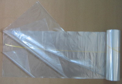 LDPE透明星形密封卷装塑料拒绝袋子